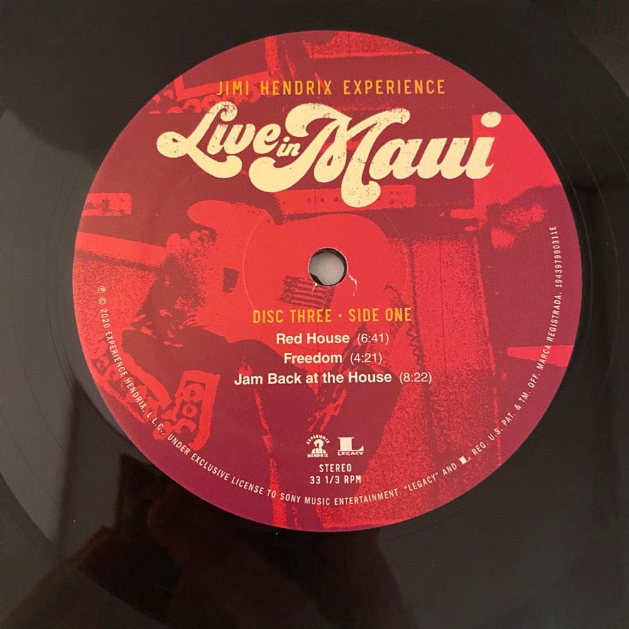 Jimi Hendrix Experience – Live In Maui 3LP USED NM/VG++ NO BLU-RAY - Image 13