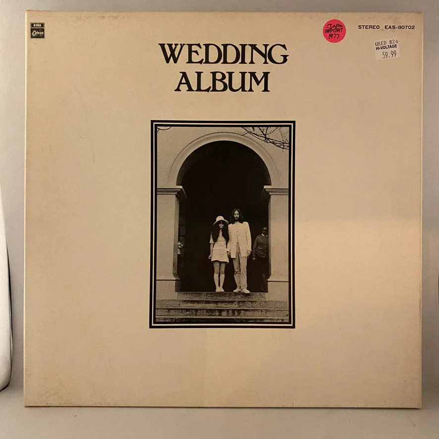 John Lennon / Yoko Ono – Wedding Album LP USED VG++/VG Box Set 1977 Japanese Pressing