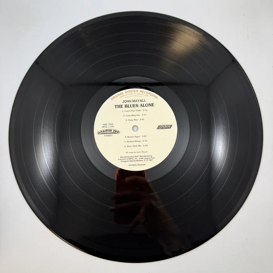 John Mayall – The Blues Alone LP USED Vinyl NM/VG++ Audiophile - Image 4