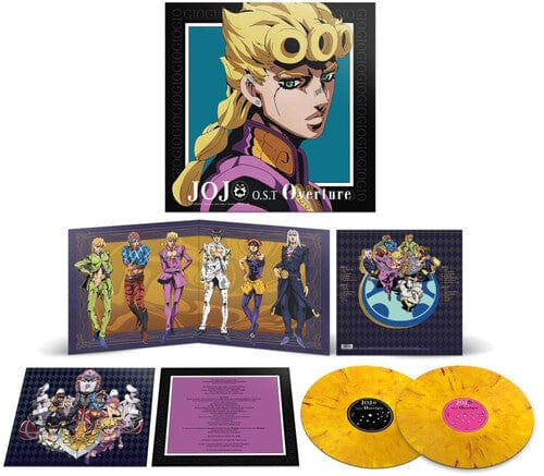 Jojo's Bizarre Adventure Golden Wind: Vol. 1 OST 2LP NEW COLOR VINYL