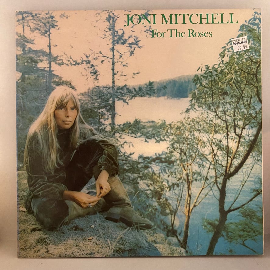 Joni Mitchell – For The Roses LP USED VG++/VG+ 1972 Pressing