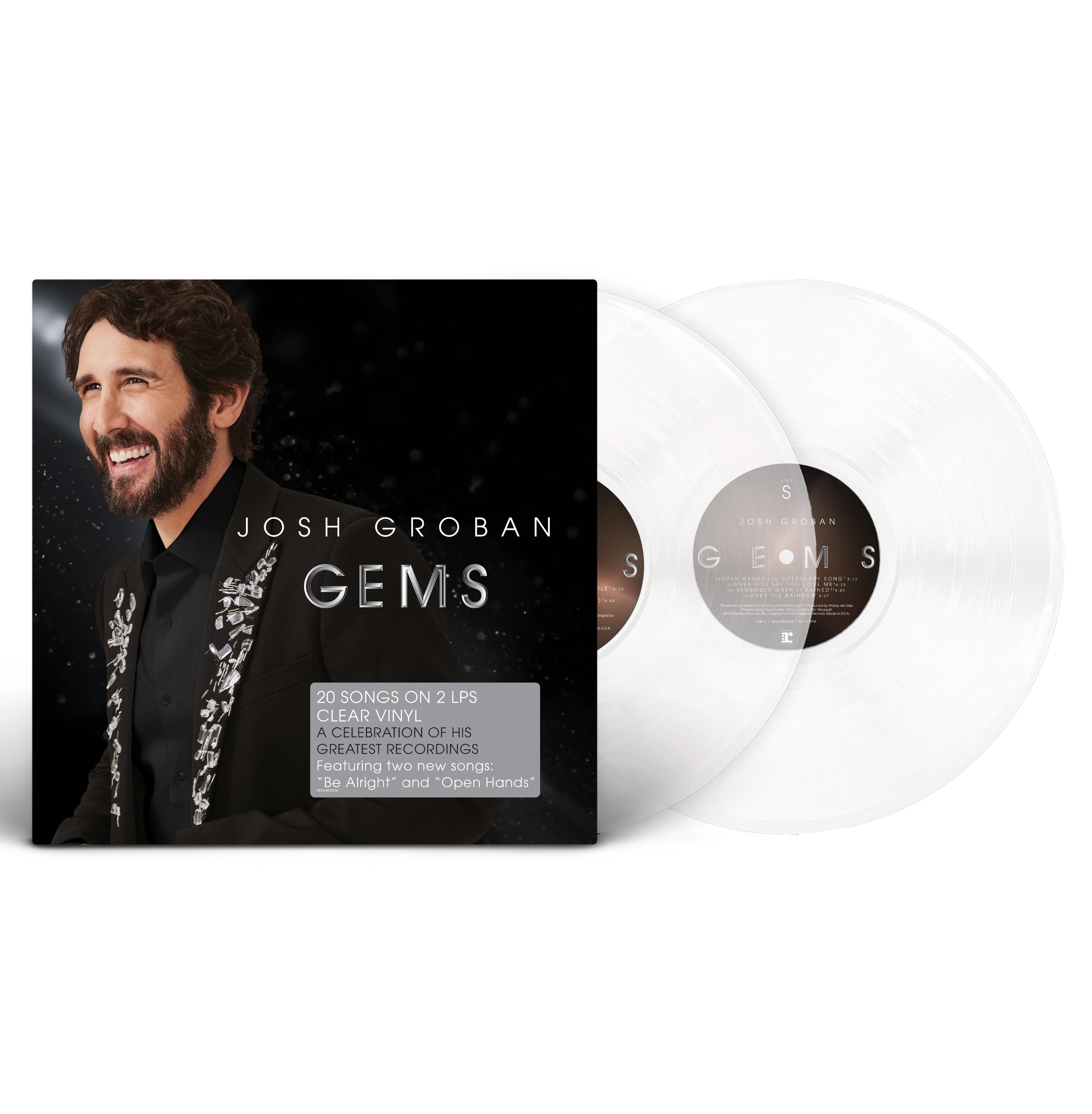Josh Groban - Gems 2LP NEW