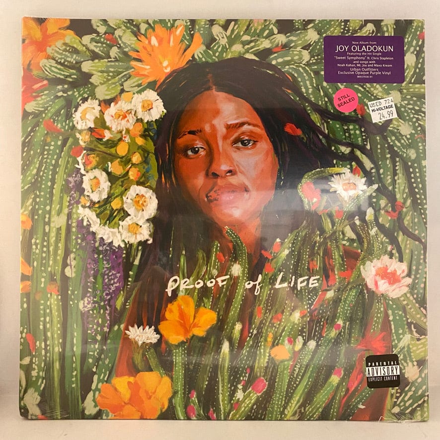 Joy Oladokun – Proof of Life 2LP USED NOS STILL SEALED Purple Vinyl