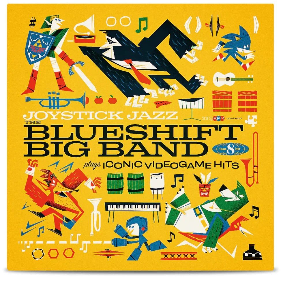 Joystick Jazz: The Blueshift Big Band Plays Iconic Video Game Hits LP NEW