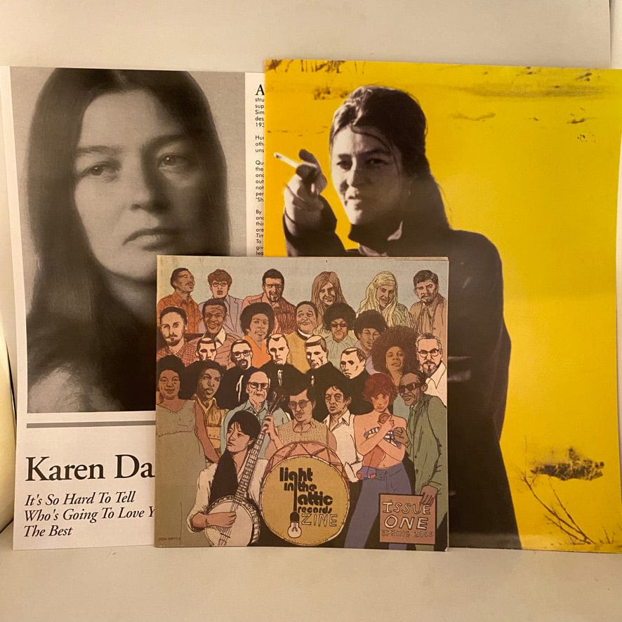 Karen Dalton – It's So Hard To Tell Who's Going To Love You The Best LP USED VG++/VG+ 2009 LITA Pressing - Image 6