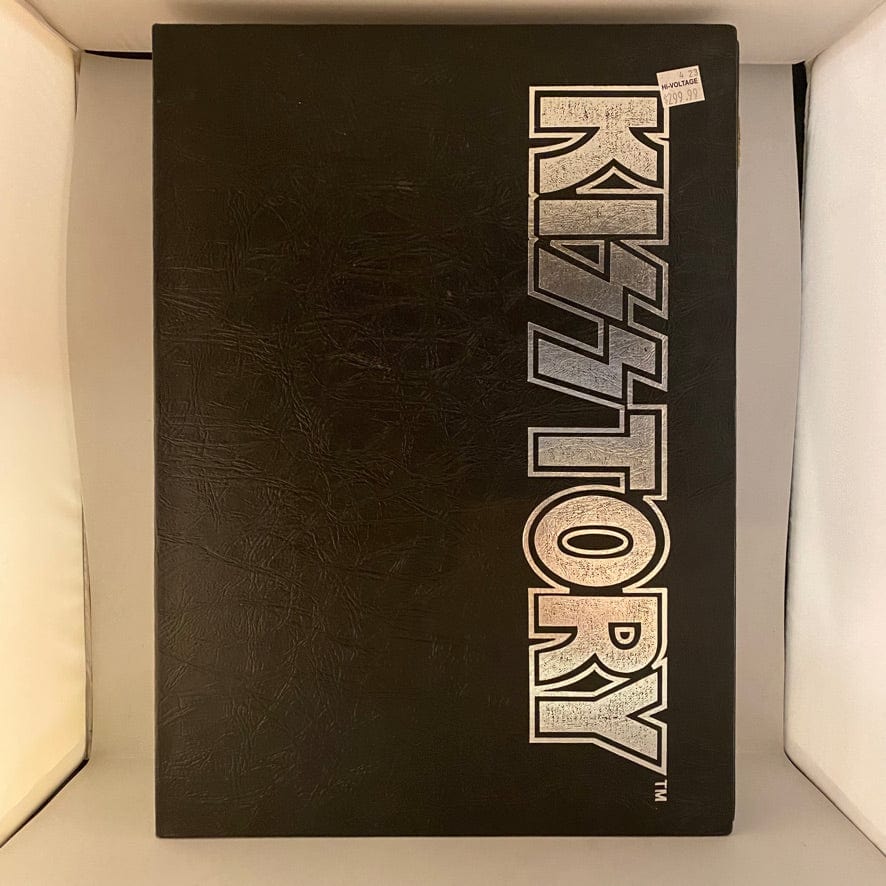 Kiss - Kisstory Hardcover Slipcase Collector's Artist Book Signed Numbered