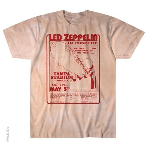 Led Zeppelin In Concert SHIRT NEW
