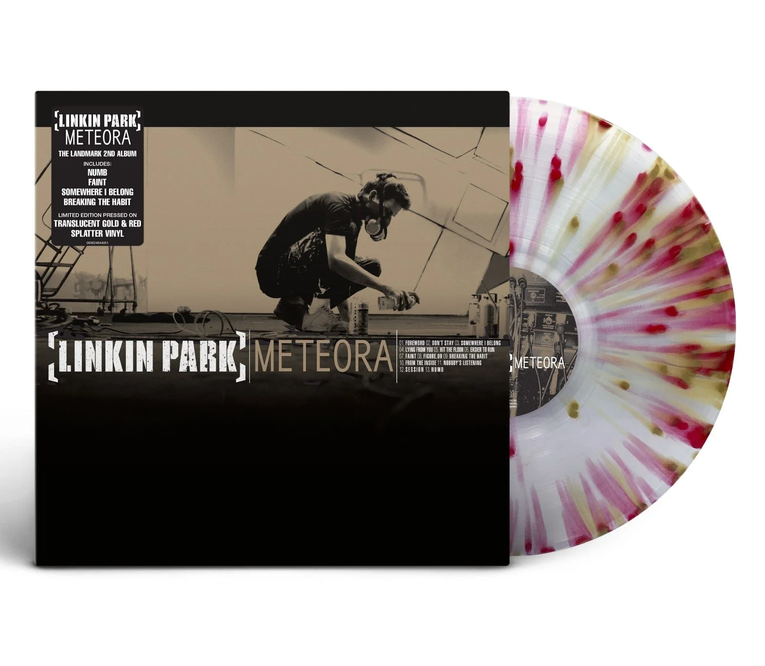 Linkin Park - Meteora LP NEW SPLATTER VINYL
