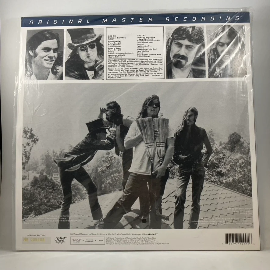 Little Feat – Little Feat LP USED Vinyl NM/NM Audiophile - Image 2