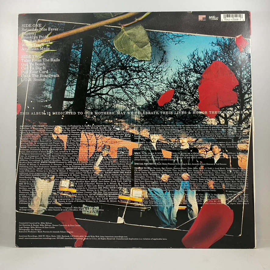 Lordz Of Brooklyn – All In The Family LP USED Vinyl VG+/VG - Image 2