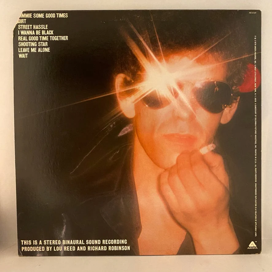 Lou Reed – Street Hassle LP USED NM/VG 1978 Pressing - Image 2