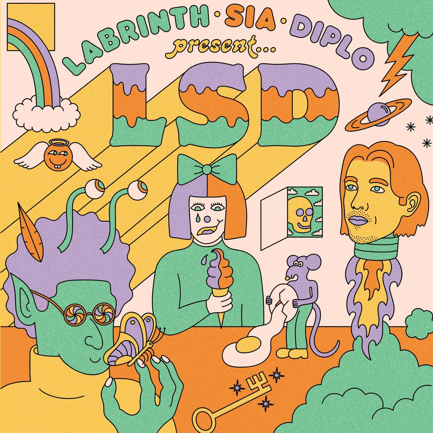 LSD (Labrinth, Sia and Diplo) - Presents: LSD (5th Anniversary Edition) LP NEW