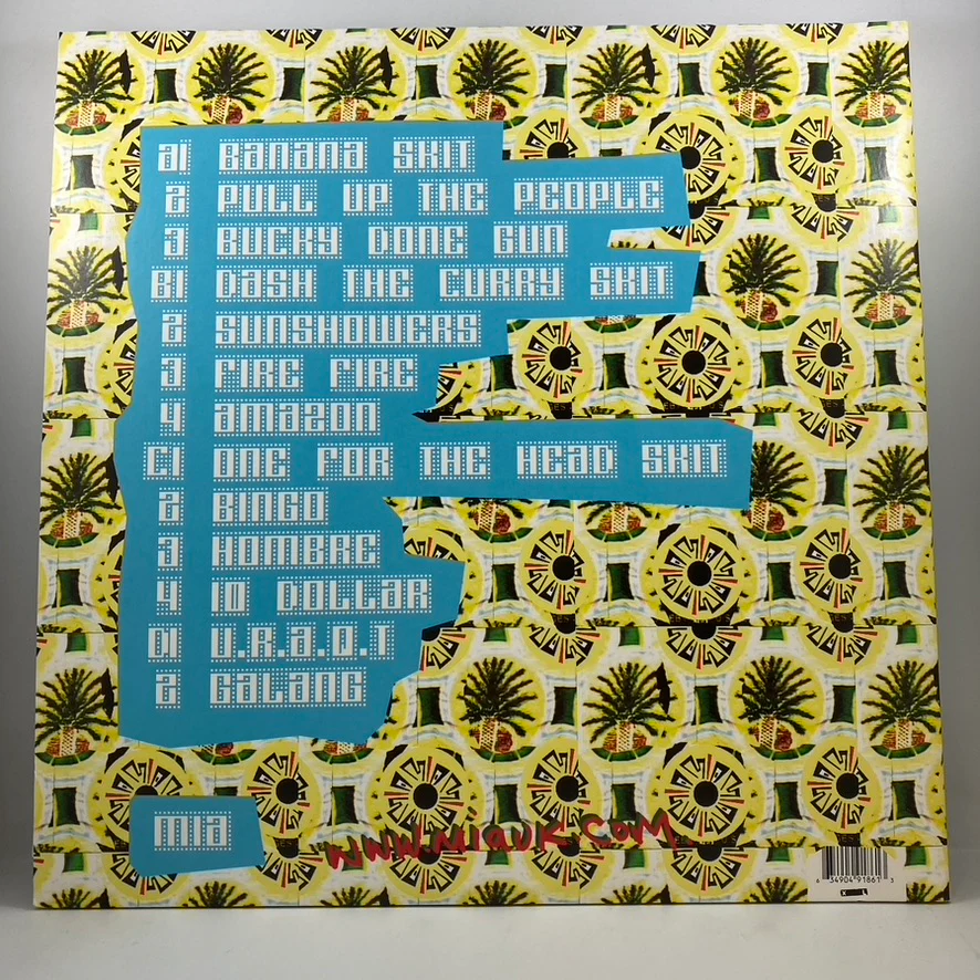 M.I.A. – Arular LP USED Vinyl VG++/NM - Image 2
