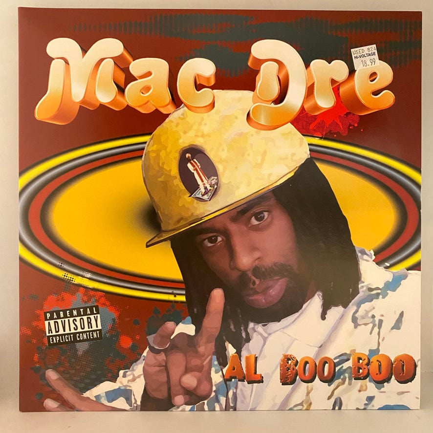 Mac Dre – Al Boo Boo 2LP USED NM/NM Yellow/Orange Vinyl