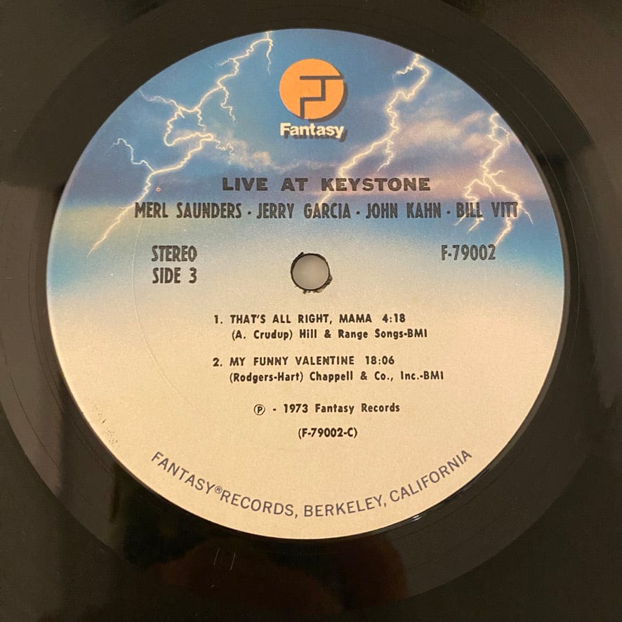 Merl Saunders, Jerry Garcia, John Kahn, Bill Vitt – Live At Keystone 2LP USED VG++/VG+ 1976 Pressing - Image 5