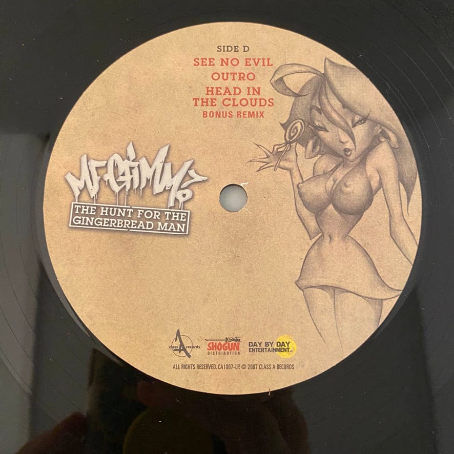 MF Grimm – The Hunt For The Gingerbread Man 2LP USED VG++/VG++ - Image 6