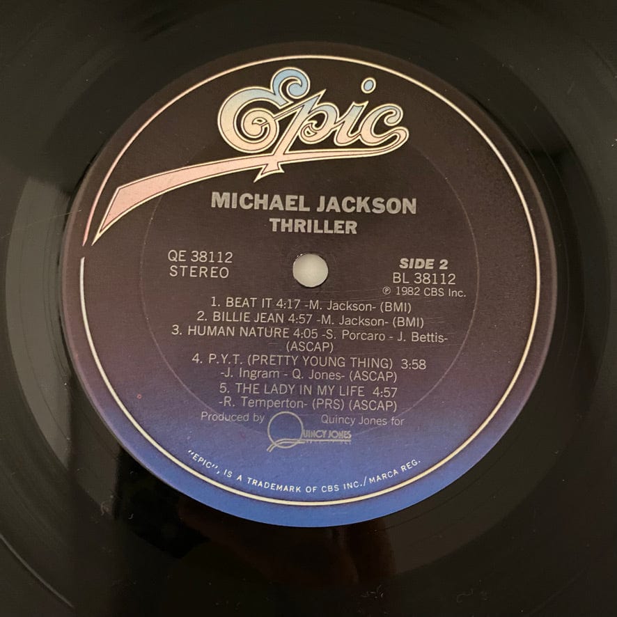 Michael Jackson – Thriller LP USED NM/VG++ 1982 Pressing - Image 4