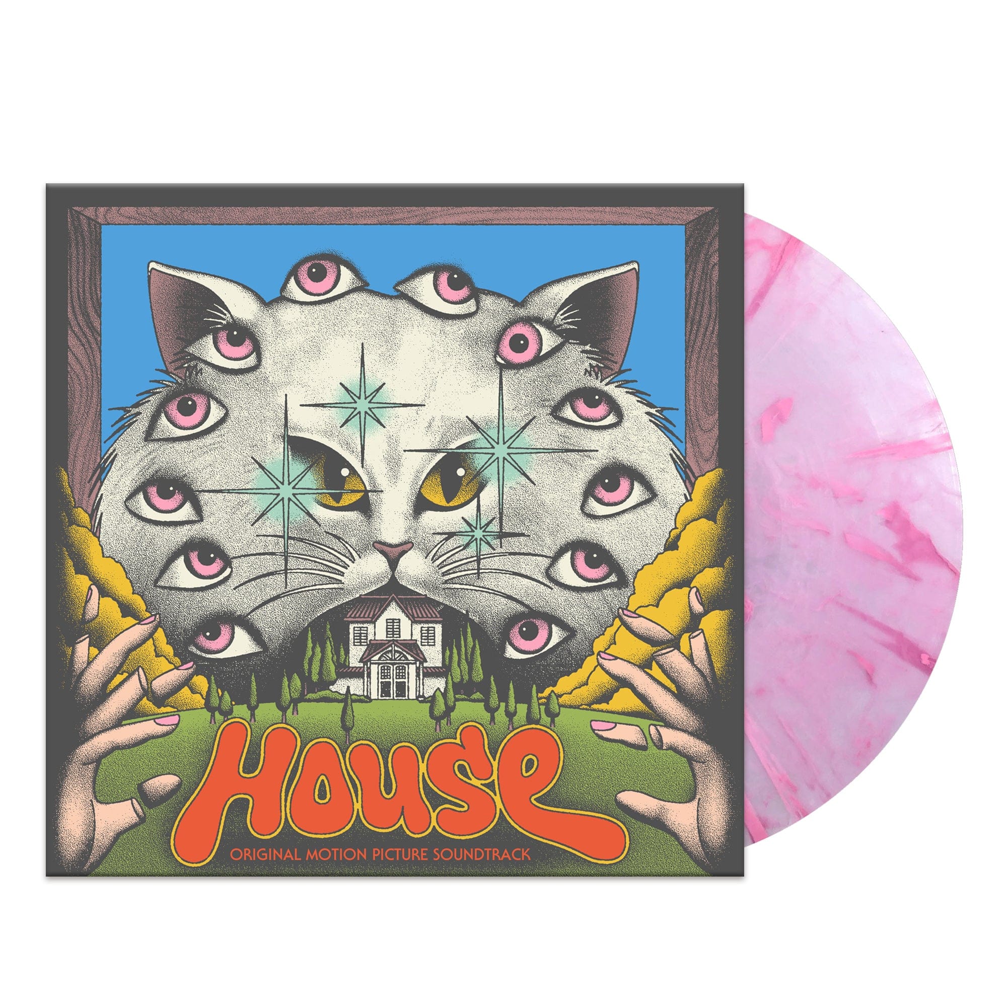 Mickie Yoshino & Godeigo - House (Hausu) LP NEW PINK SWIRL