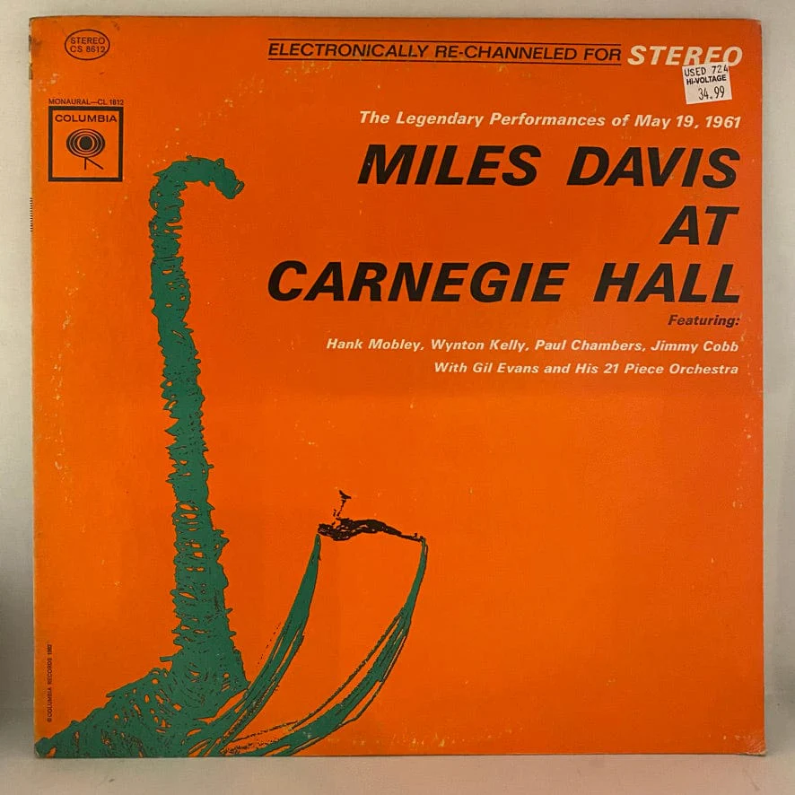 Miles Davis – Miles Davis At Carnegie Hall LP USED NM/VG+ 1971 Pressing