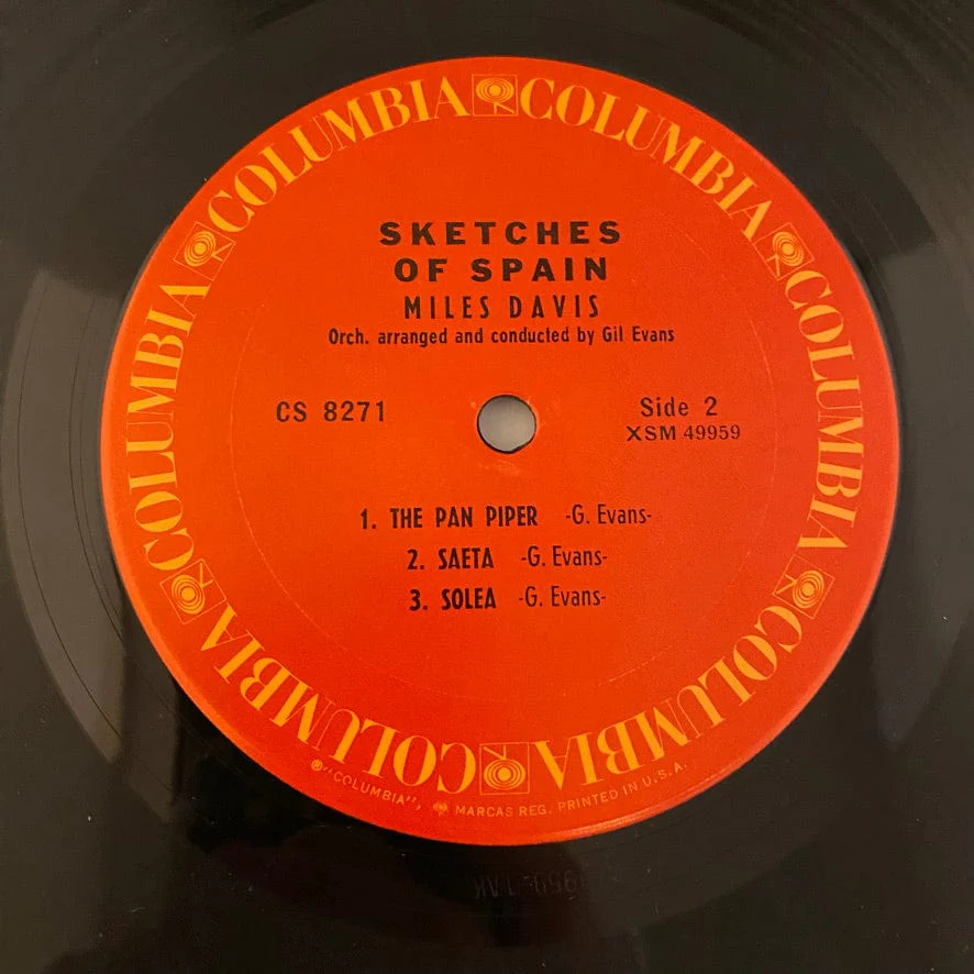 Miles Davis – Sketches Of Spain LP USED VG++/VG+ 1974 Pressing - Image 5
