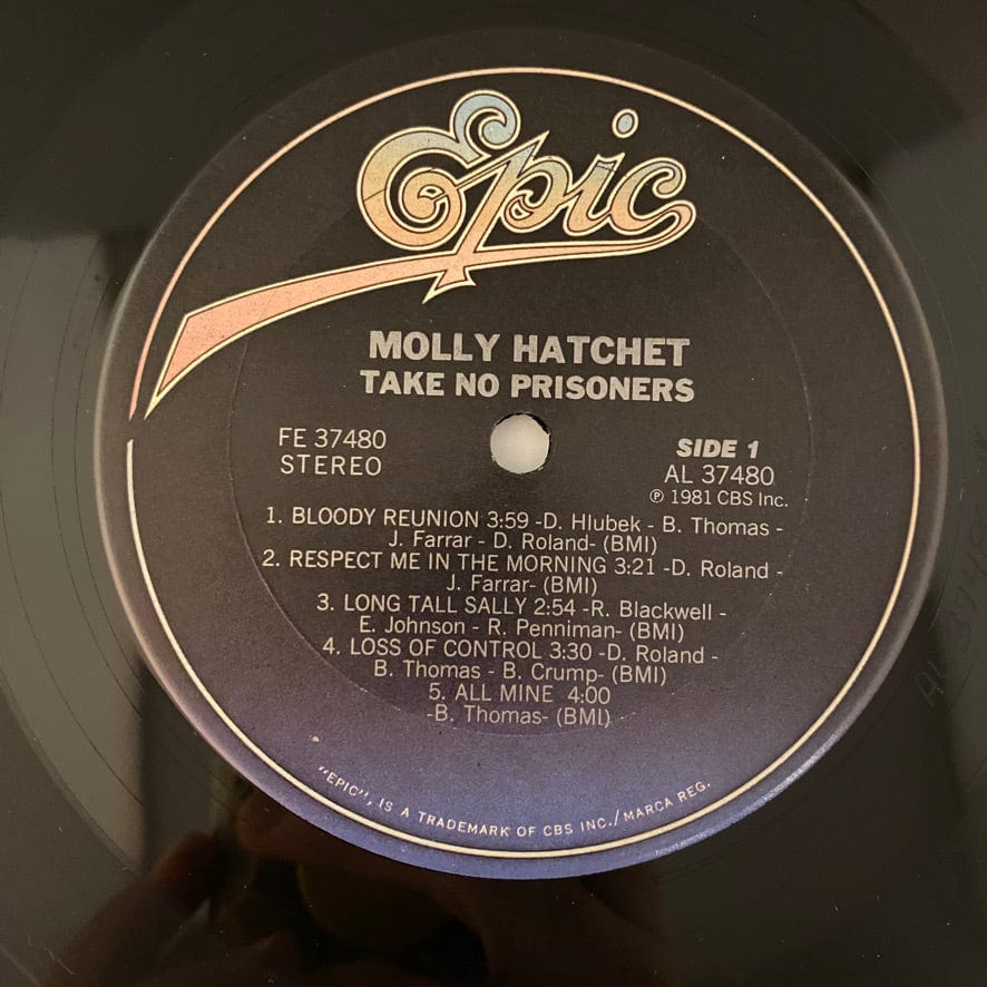Molly Hatchet – Take No Prisoners LP USED VG++/VG - Image 5
