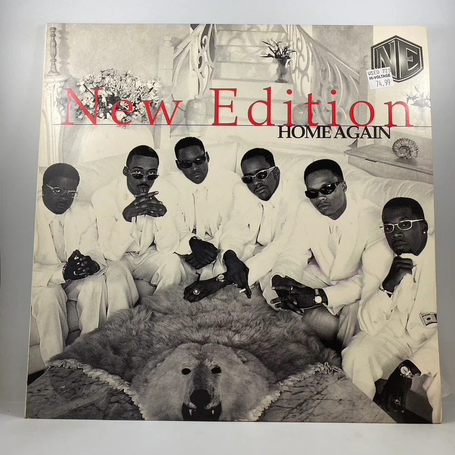 New Edition – Home Again LP USED Vinyl VG++/VG+