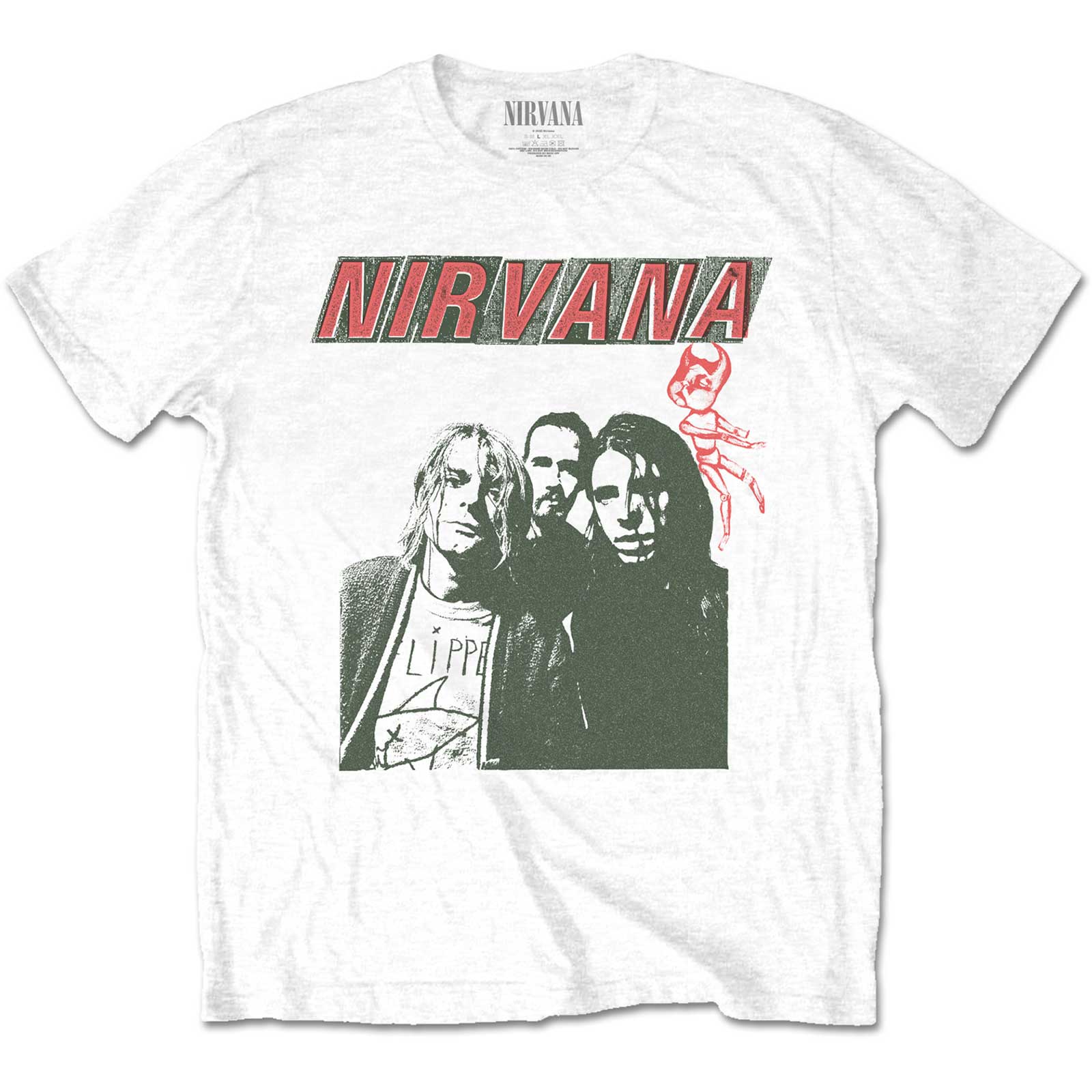 Nirvana Flipper SHIRT NEW