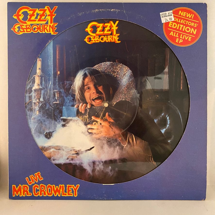 Ozzy Osbourne – Live Mr. Crowley LP USED VG/VG+ Picture Disc
