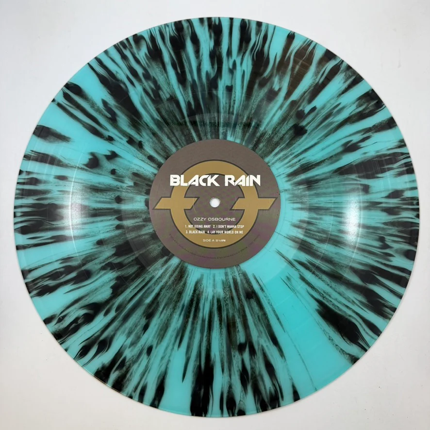 Ozzy Ozbourne - Black Rain LP USED Vinyl NM/VG+ Color Vinyl - Image 3