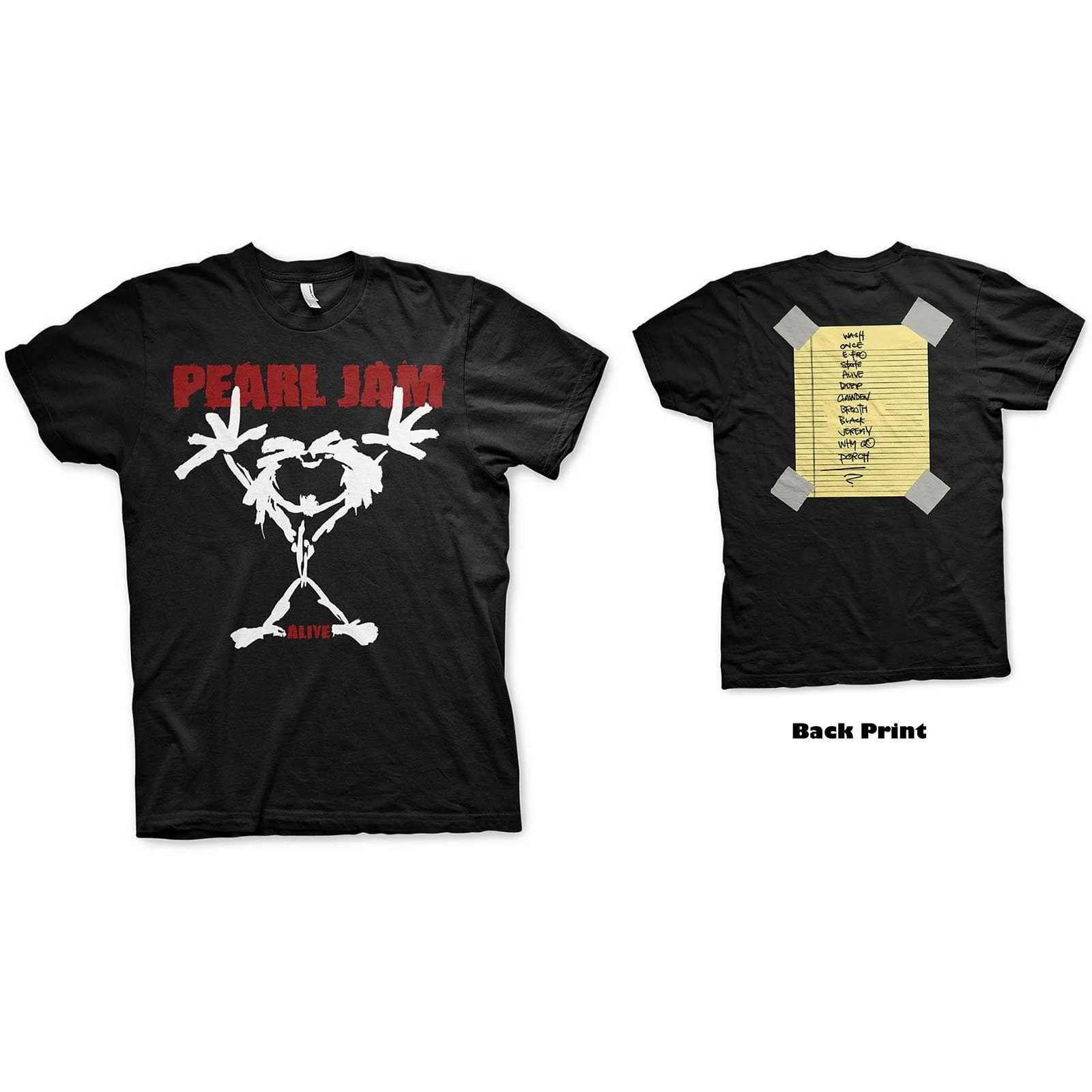 Pearl Jam Stickman SHIRT NEW