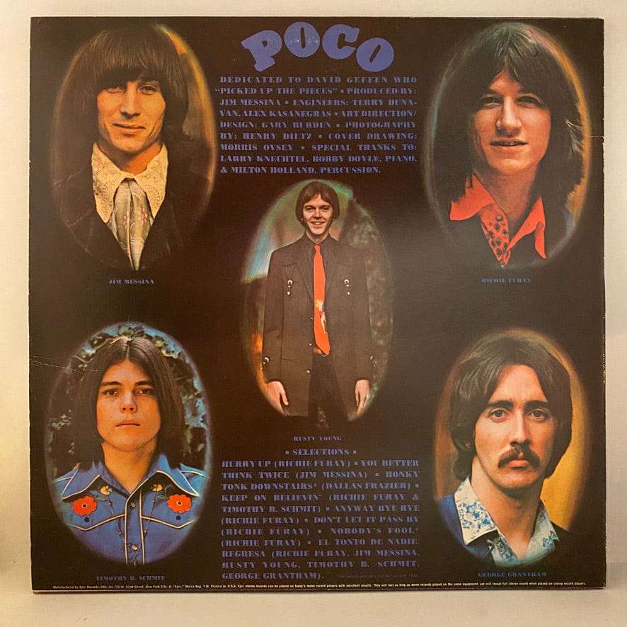 Poco – Poco LP USED VG++/VG+ 1973 Pressing - Image 2
