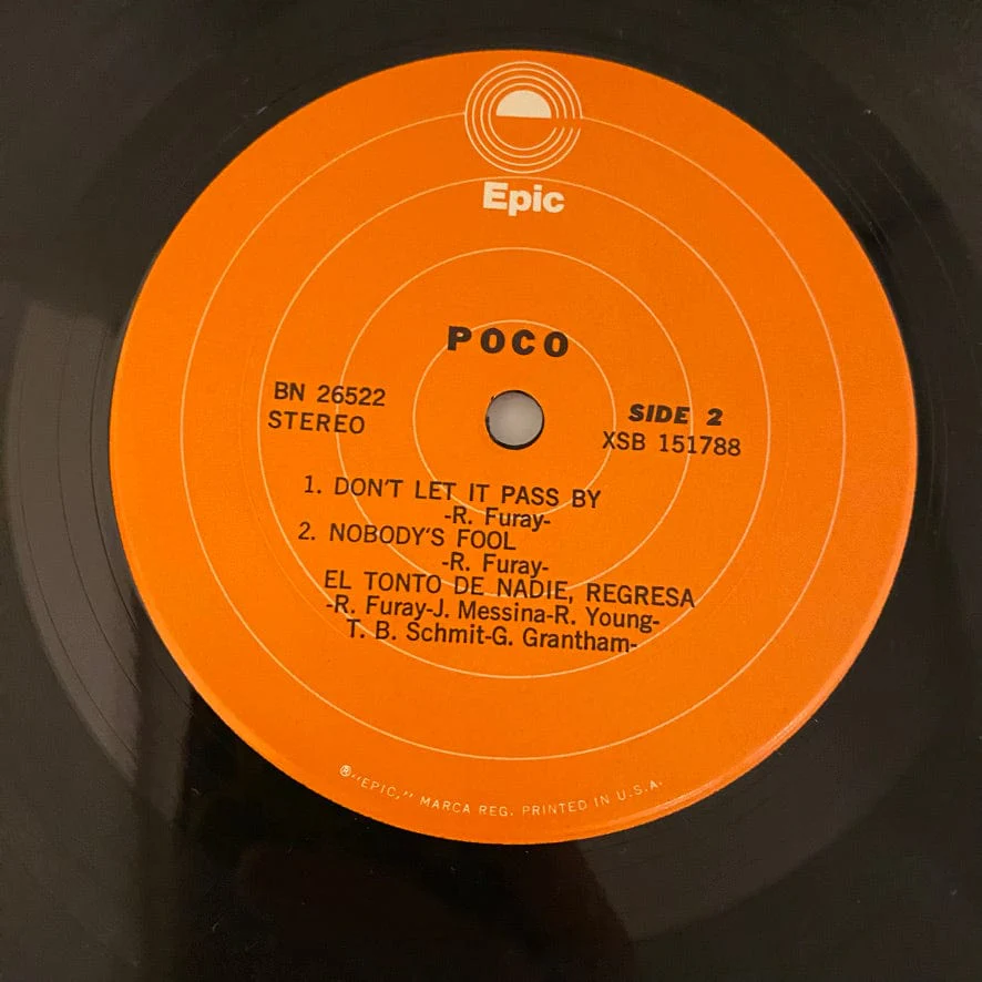 Poco – Poco LP USED VG++/VG+ 1973 Pressing - Image 4