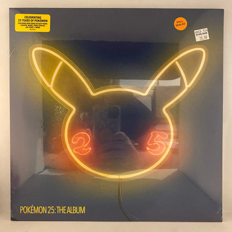 Pokémon 25: The Album LP USED NOS STILL SEALED