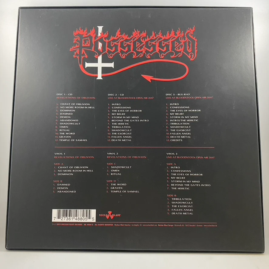 Possessed – Revelations Of Oblivion LP USED Vinyl Box Set NM/VG+ - Image 2