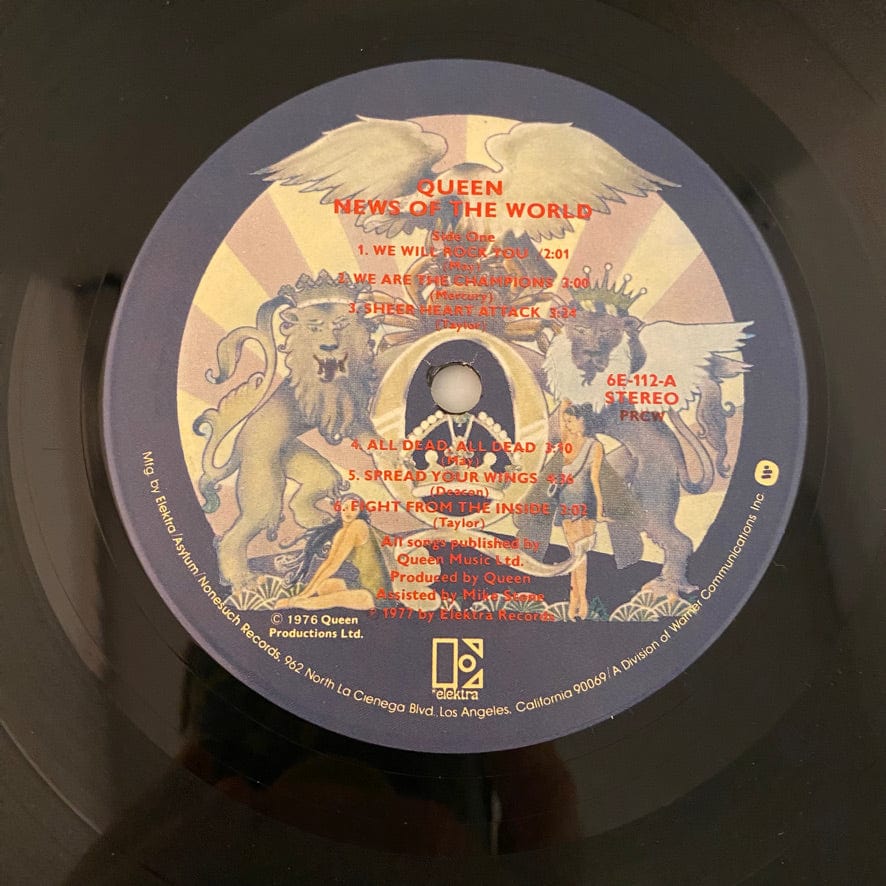 Queen – News Of The World LP USED NM/VG+ 1977 Pressing - Image 4