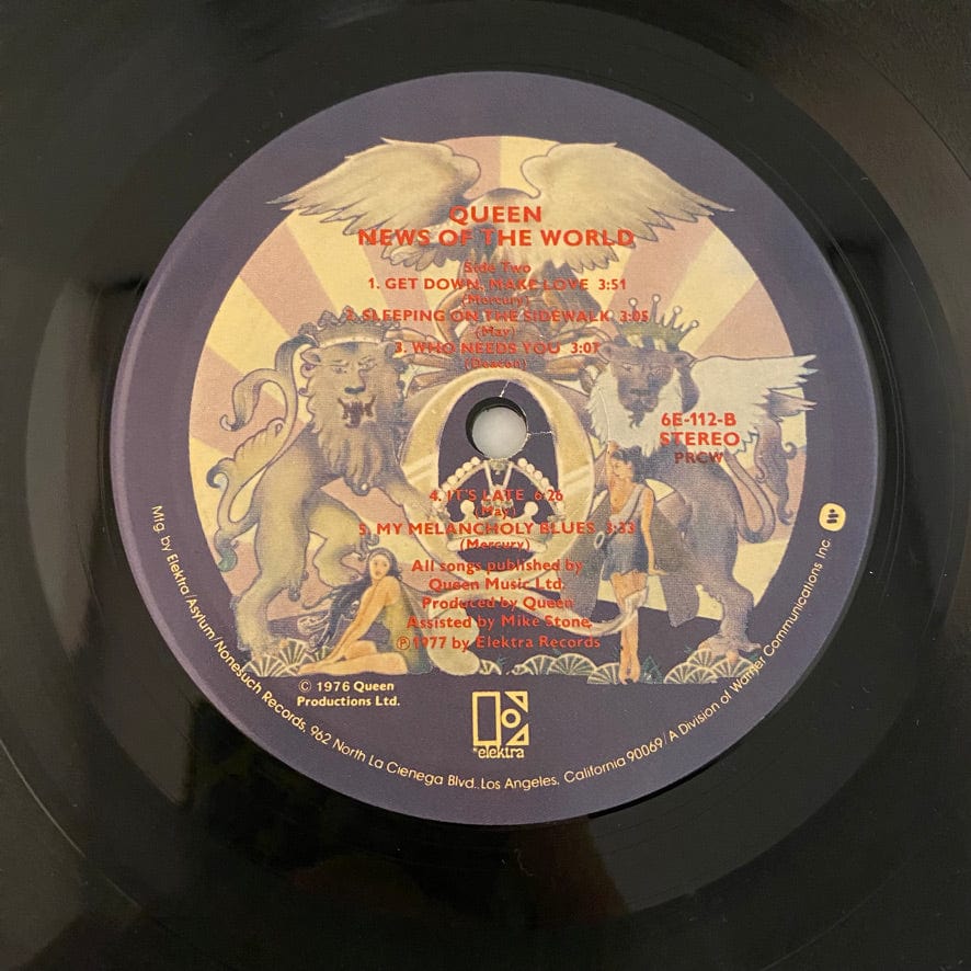 Queen – News Of The World LP USED NM/VG+ 1977 Pressing - Image 5