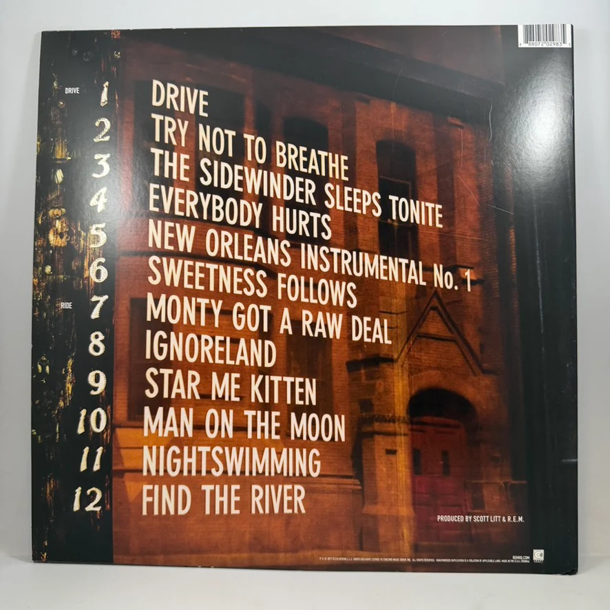 R.E.M. – Automatic For The People LP USED Vinyl NM/VG++ - Image 2