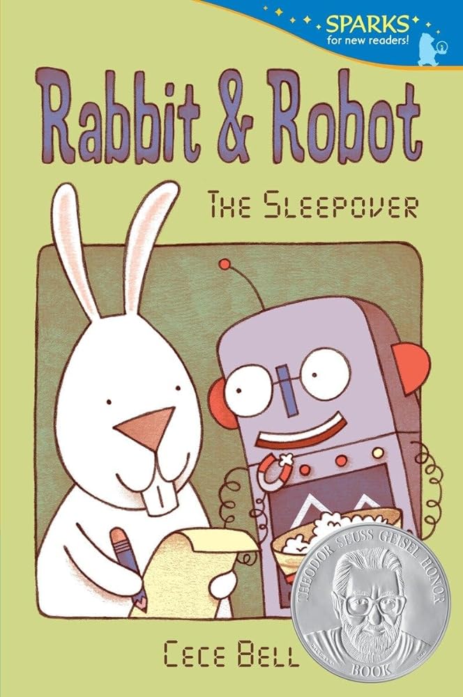 Rabbit and Robot: The Sleepover: Candlewick Sparks by Cece Bell