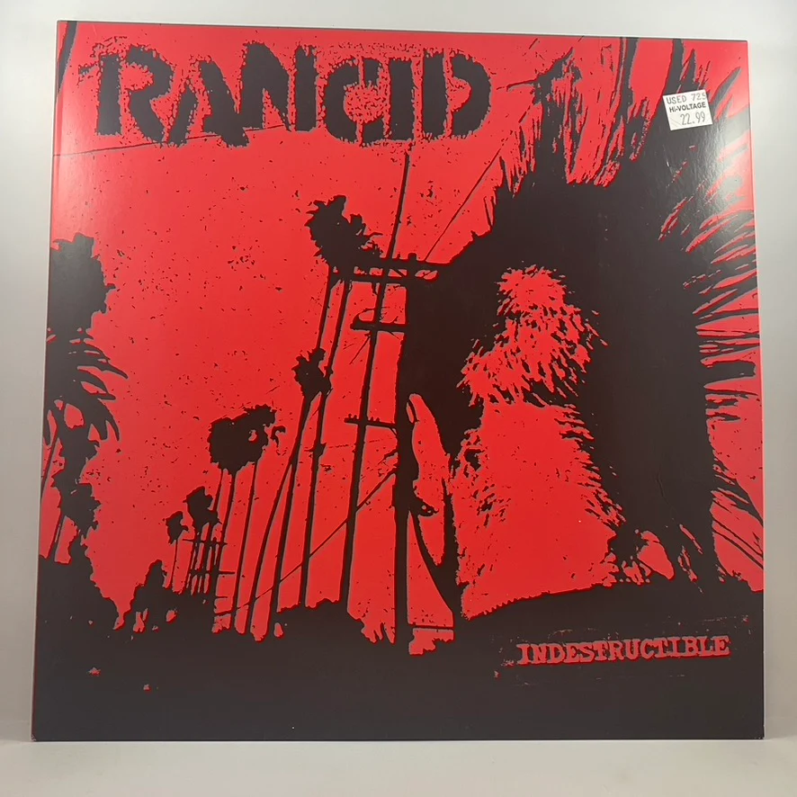 Rancid – Indestructible LP USED Vinyl VG+/VG+ Color Vinyl