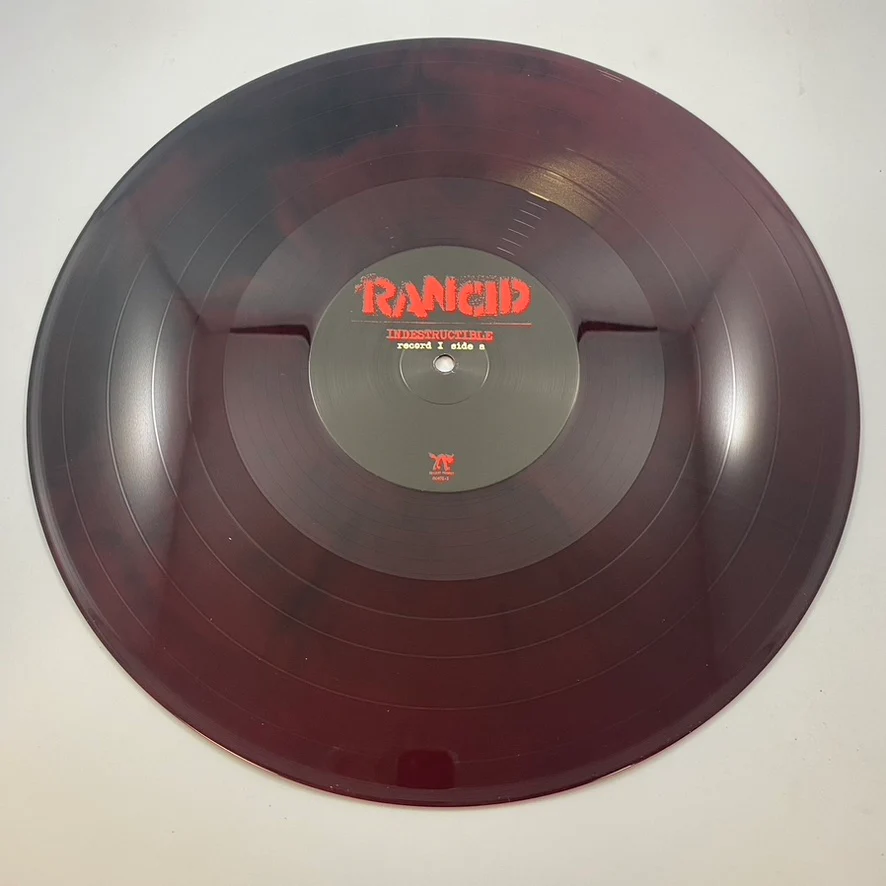 Rancid – Indestructible LP USED Vinyl VG+/VG+ Color Vinyl - Image 5