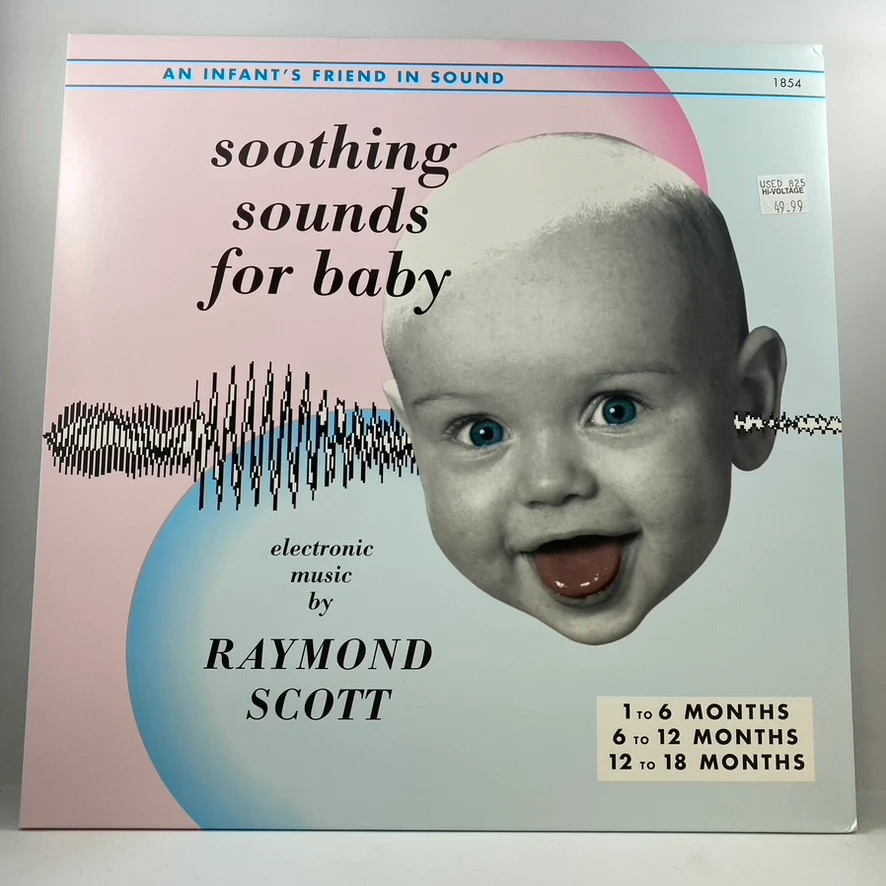 Raymond Scott – Soothing Sounds For Baby LP USED Vinyl NM/NM Color Vinyl