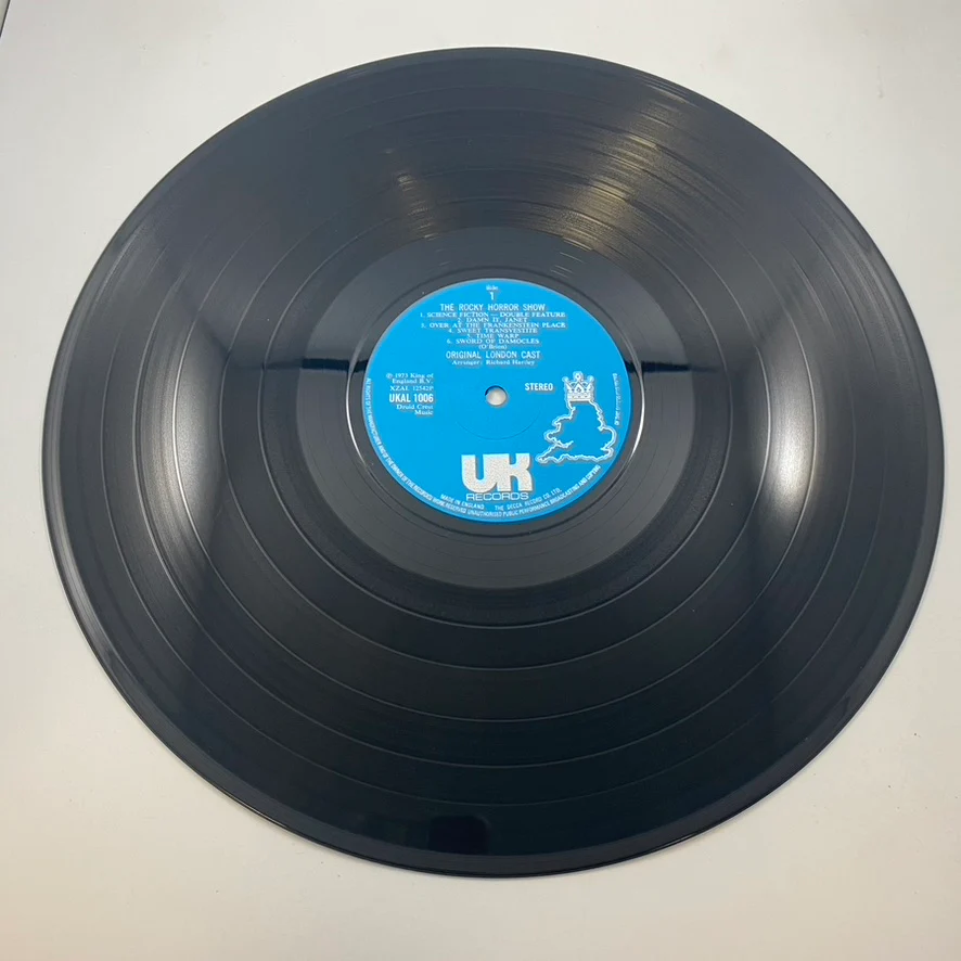Richard O'Brien - Original London Cast – The Rocky Horror Show LP USED Vinyl VG+/VG+ - Image 3