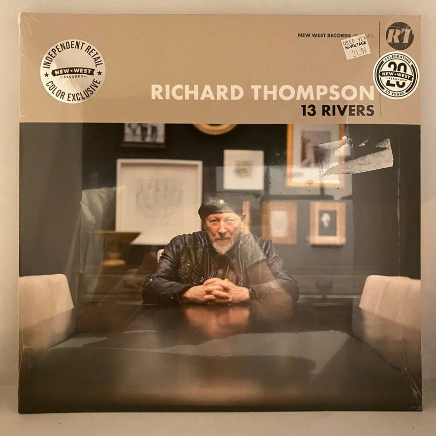 Richard Thompson – 13 Rivers 2LP USED NOS STILL SEALED Color Vinyl