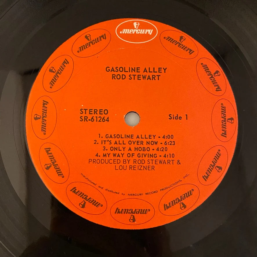 Rod Stewart – Gasoline Alley LP USED NM/VG+ 1970 Pressing - Image 4