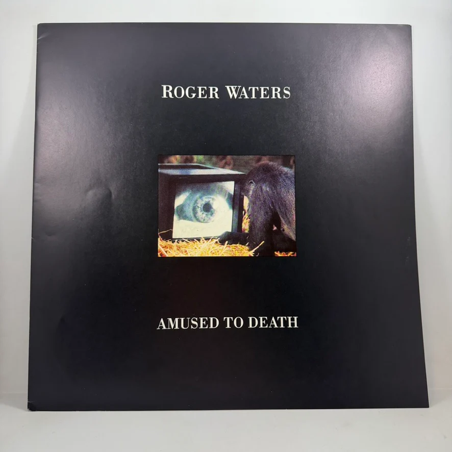 Roger Waters – Amused To Death LP USED Vinyl NM/NM Original Pressing - Image 3