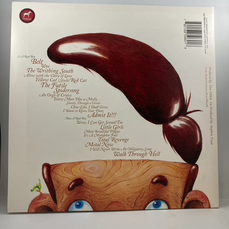 Say Anything – ...Is A Real Boy LP USED Vinyl NM/VG+ 2012 Ox Blood Color Vinyl - Image 2