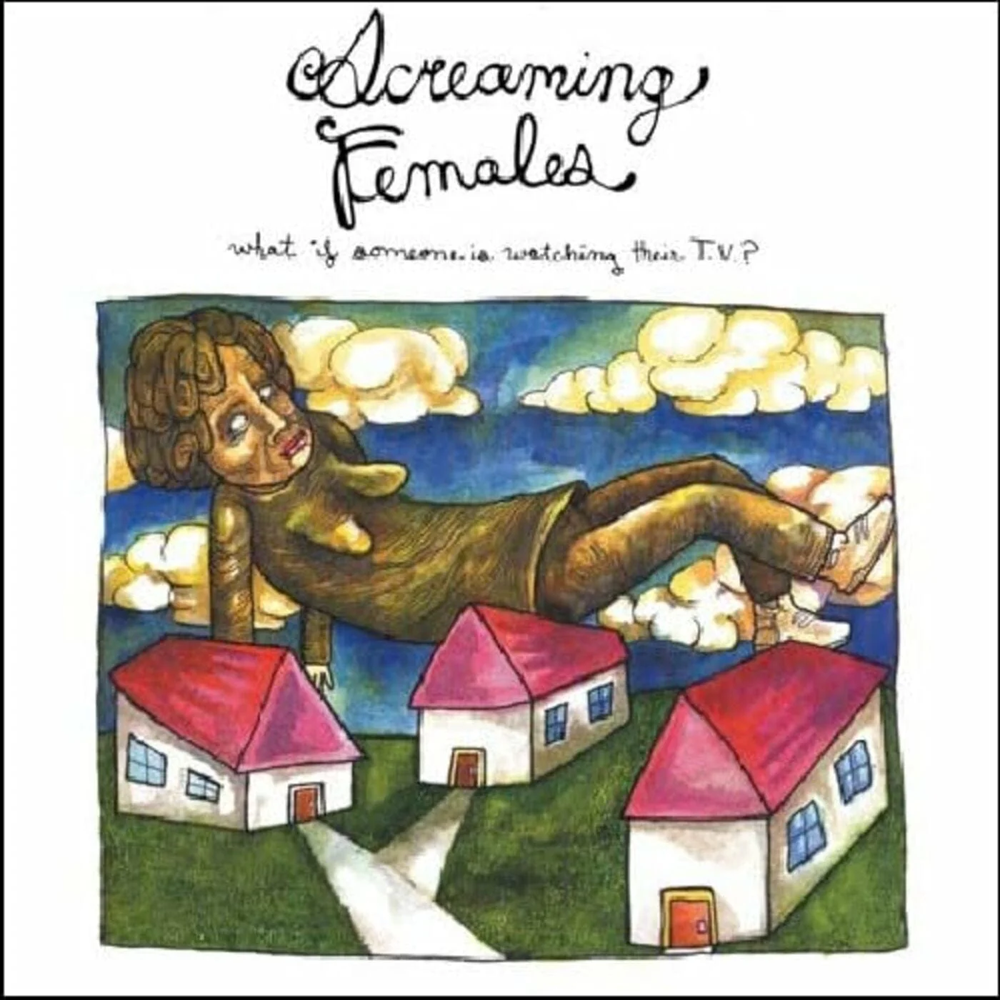 Screaming Females - What If Someone Is Watching Their TV? LP NEW COLOR VINYL