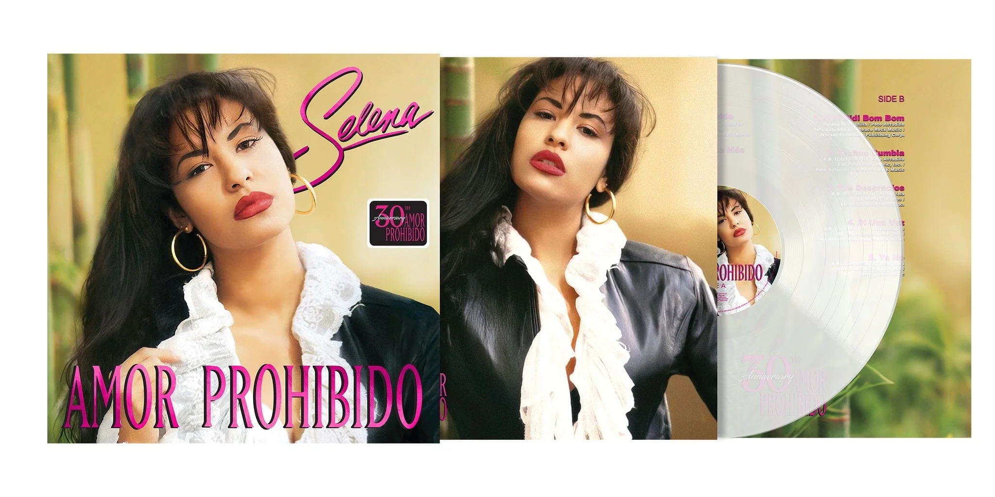 Selena - Amor Prohibido (30th Anniversary) LP NEW - Image 2
