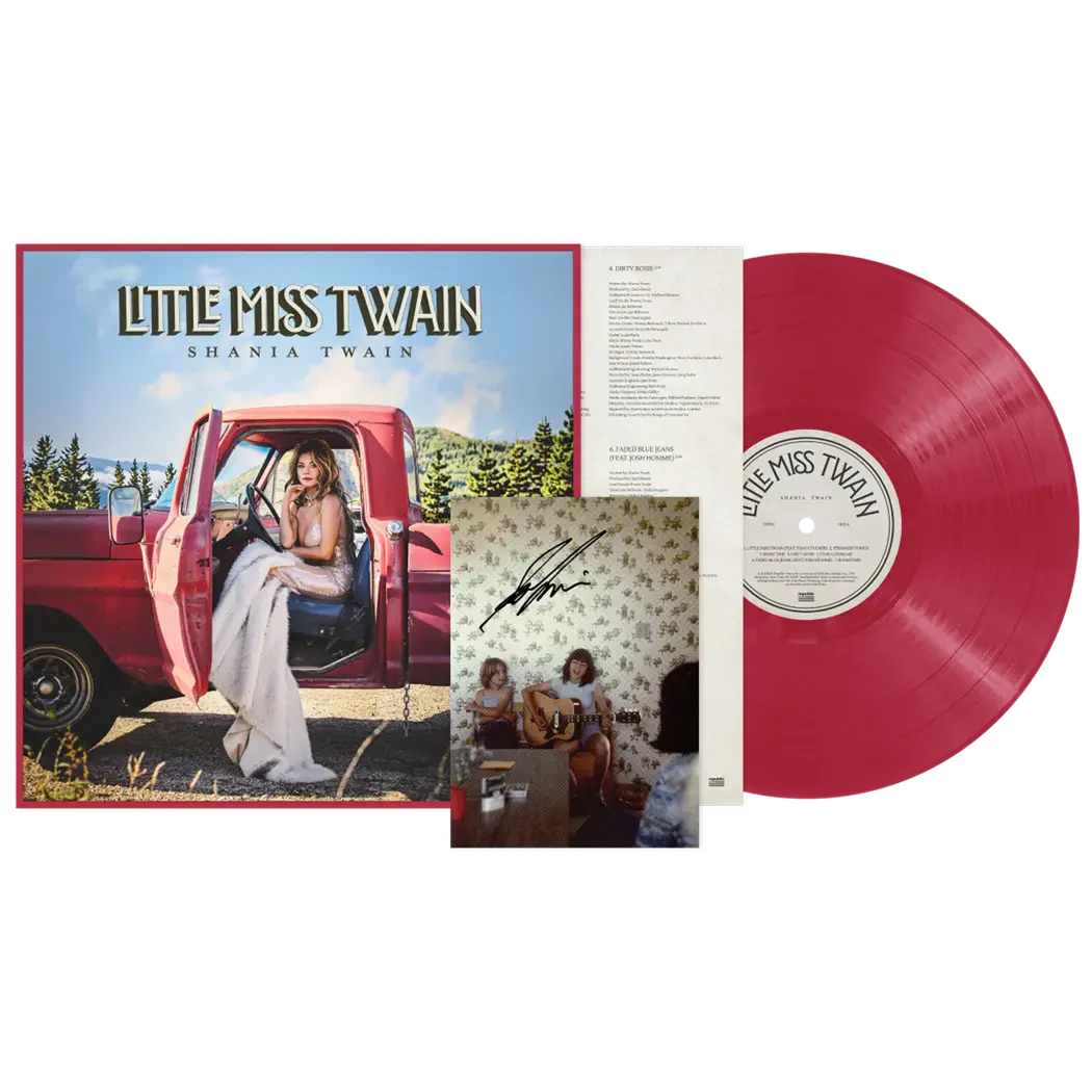 Shania Twain - Little Miss Twain LP NEW Rosie Red Indie Exclusive