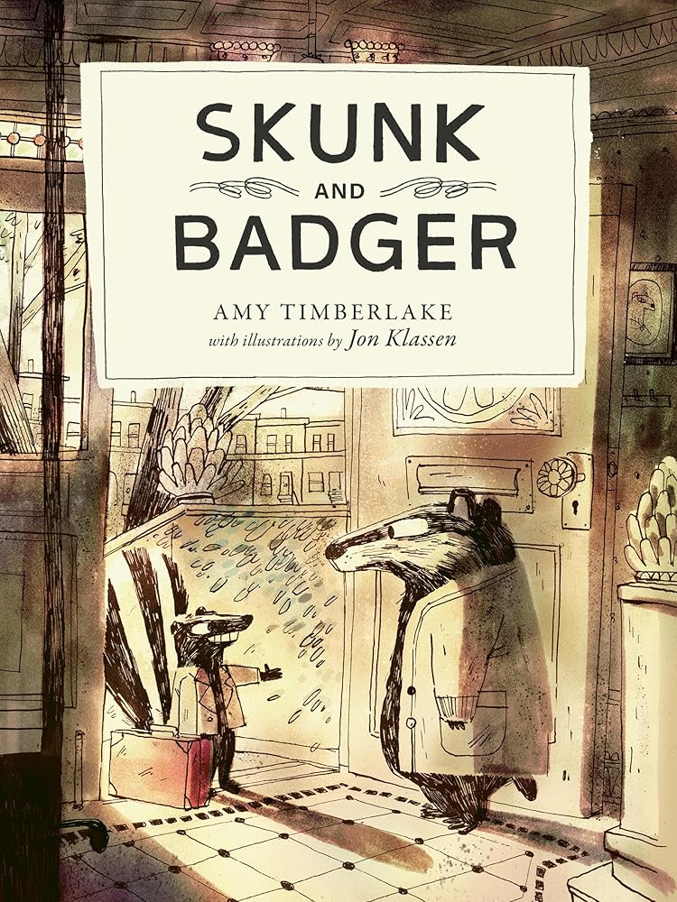 Skunk and Badger (Skunk and Badger, 1) by Amy Timberlake, Jon Klassen - Paperback